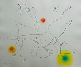 Print, Flux de l'aimant, Joan Miró
