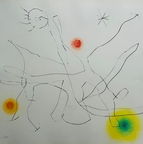 Print, Flux de l'aimant, Joan Miró
