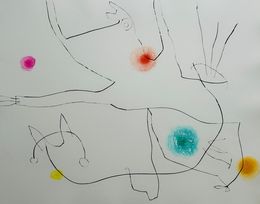 Print, Flux de l'aimant, Joan Miró