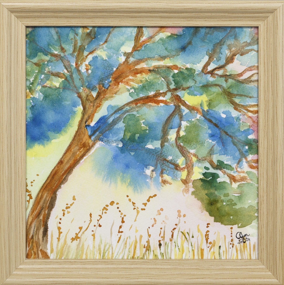 Christelle Maria, A l'ombre - Paysage stylisé Christelle Maria, A l'ombre - Paysage stylisé