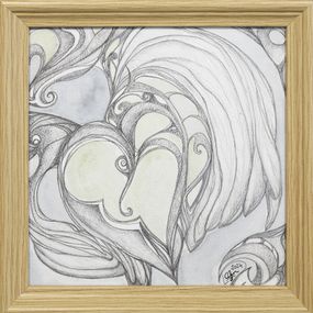 Zeichnungen, Coeur libre - graphique et poétique, Christelle Maria