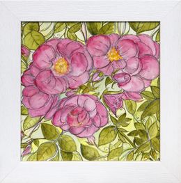 Painting, Aubépine - Représentation florale, Christelle Maria