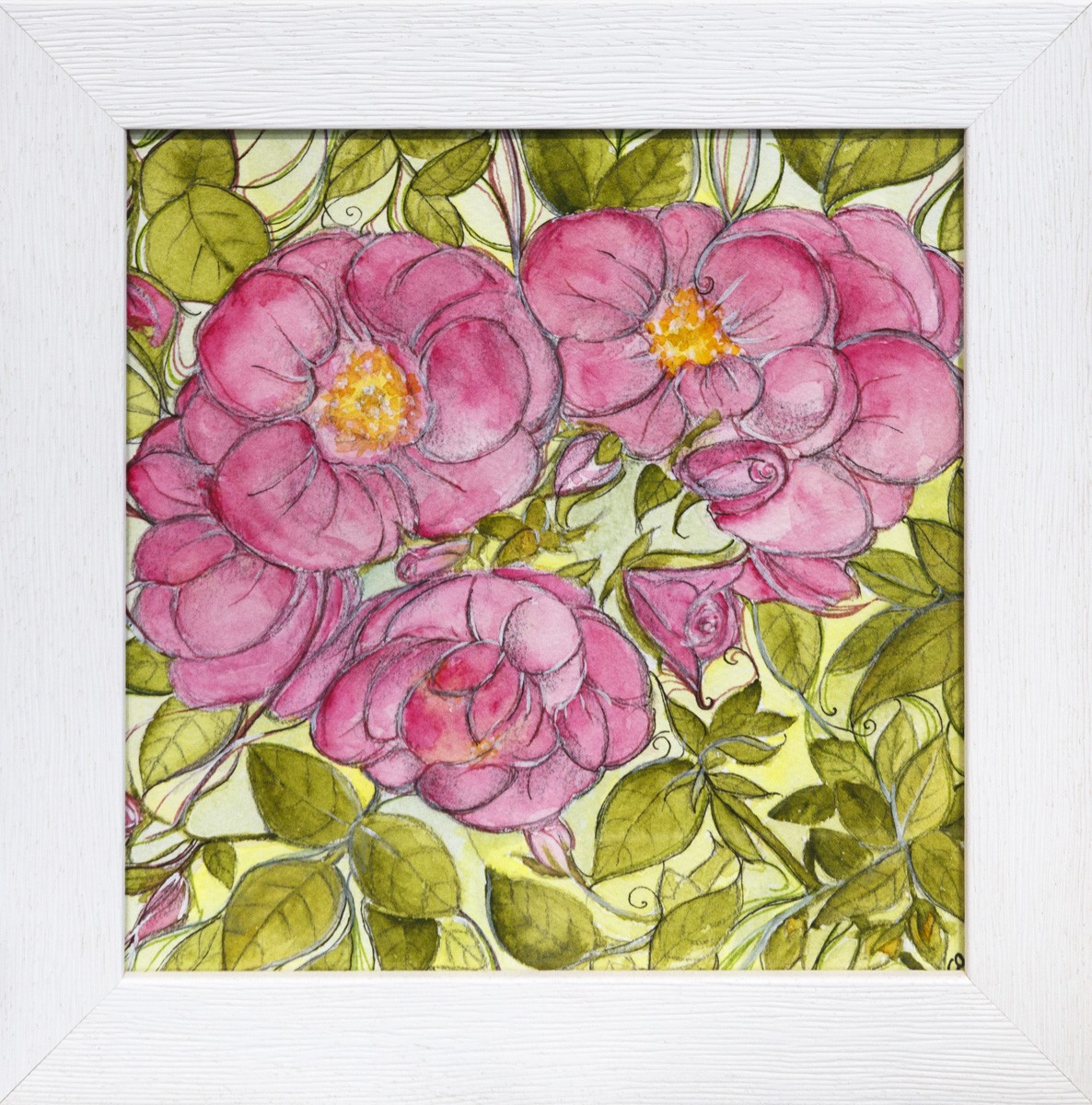 Christelle Maria, Aubépine - Représentation florale Christelle Maria, Aubépine - Représentation florale