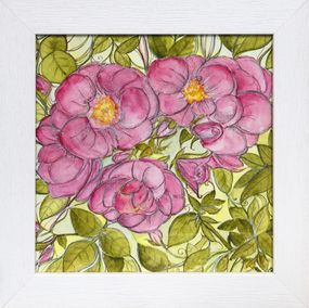 Gemälde, Aubépine - Représentation florale, Christelle Maria