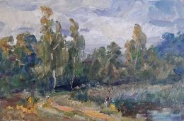 Gemälde, Forest landscape, Kovalenko Ivan
