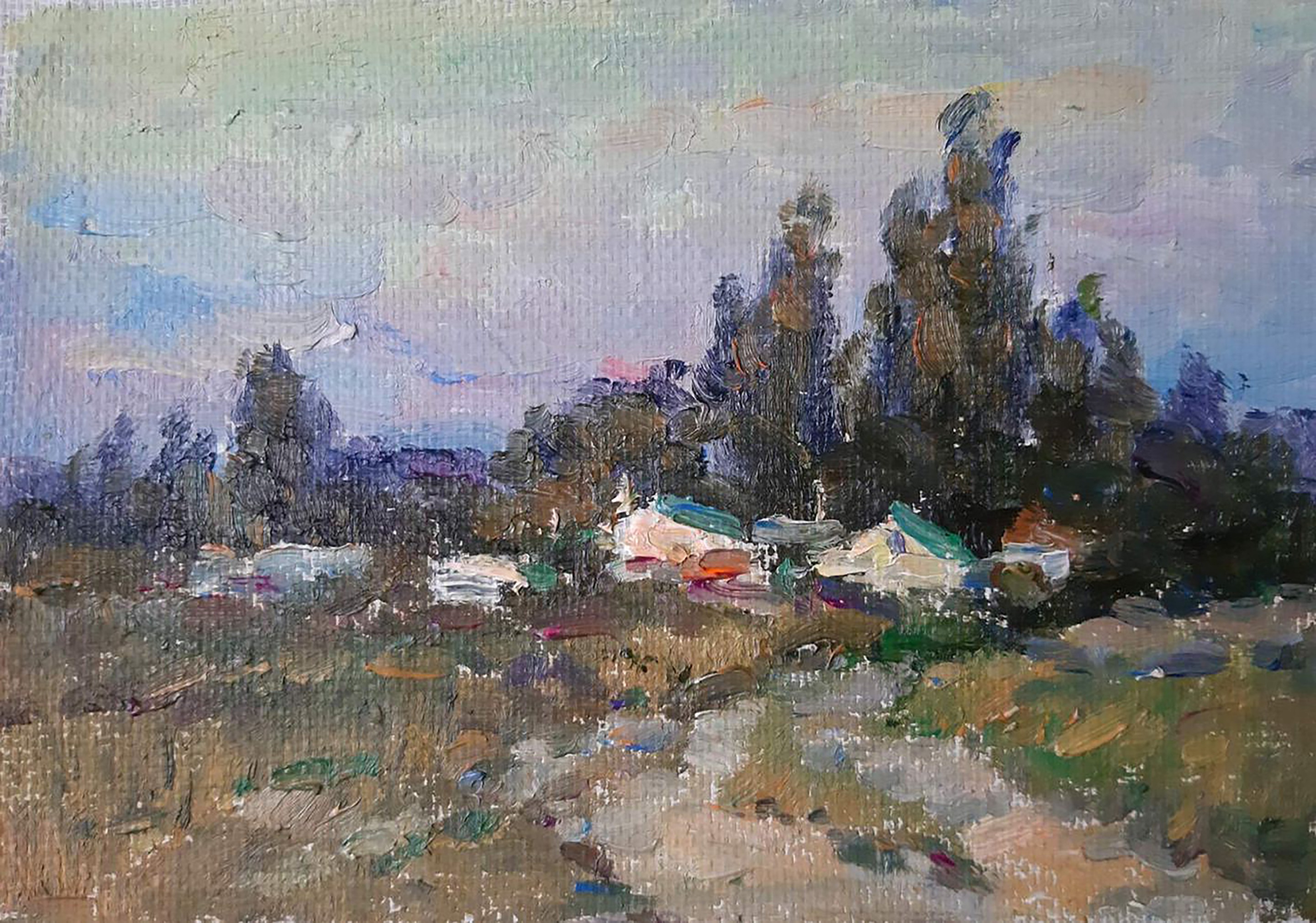 Kovalenko Ivan, Road to the village Kovalenko Ivan, Road to the village