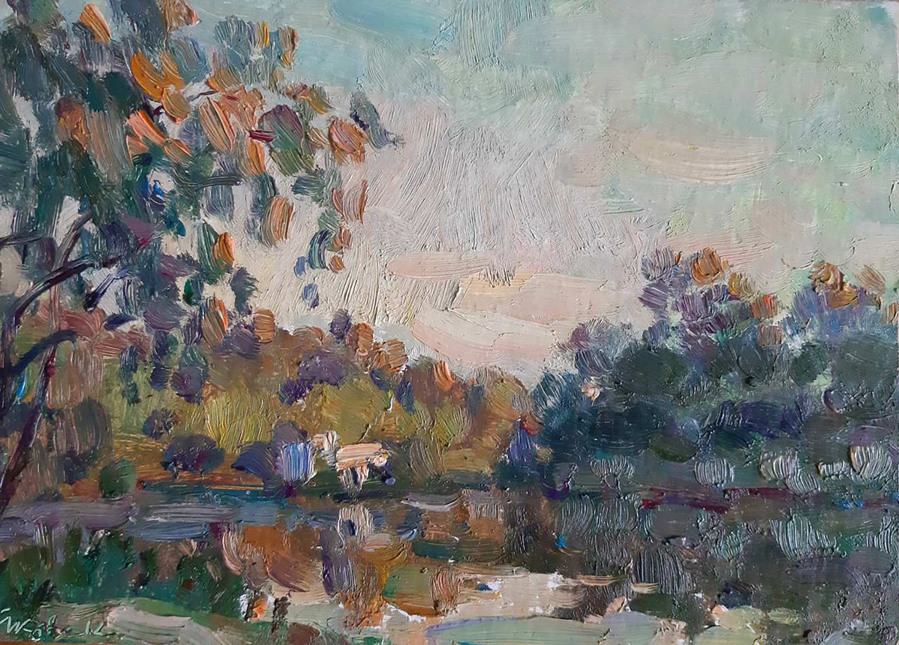 Kovalenko Ivan, River landscape Kovalenko Ivan, River landscape