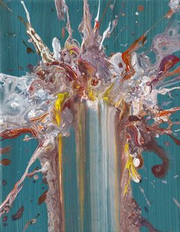 Peinture, Star Wars P003 AT-19 - Abstraction colorée, Aléxandre LI Suntta