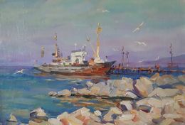 Gemälde, Port, Kovalenko Ivan
