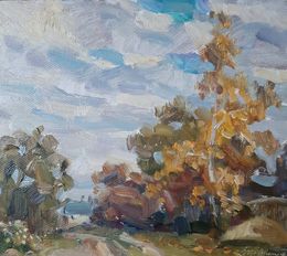 Painting, Autumn day, Kovalenko Ivan