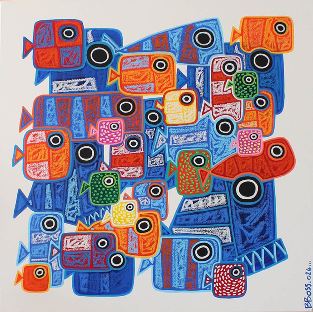 David Jehan (B.boss), Banc de poissons #19 David Jehan (B.boss), Banc de poissons #19