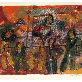 Print, Untitled, from The Song of Songs of King Solomon (hand signed lithograph), Théo Tobiasse