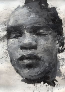 Peinture, Portrait #51. From the Portraits series, Luigi Christopher Veggetti Kanku