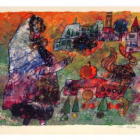 Print, Untitled, from The Song of Songs of King Solomon (hand signed lithograph), Théo Tobiasse