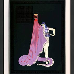 Édition, The Slave (framed signed embossed serigraph with foil stamping), Erte Tirtoff