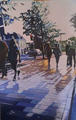 Gemälde, Contre-jour, Pierre Wuillaume