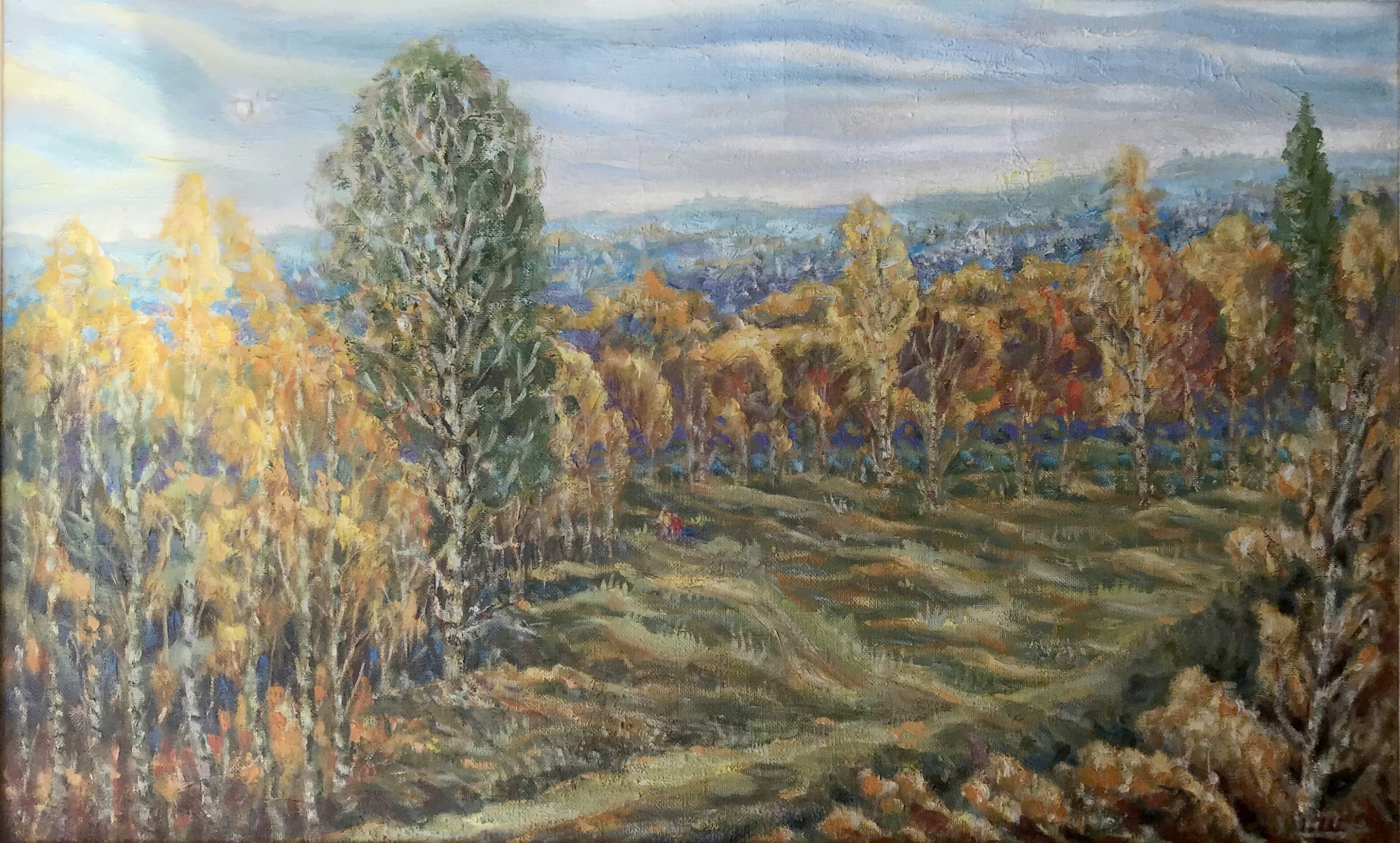 Shapoval Ivan, Autumn evening Shapoval Ivan, Autumn evening