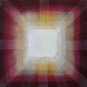 Gemälde, Cosmos 077 APB-24 - Abstraction géométrique colorée, Aléxandre LI Suntta
