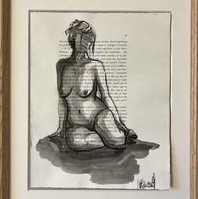 Gemälde, Pensive Série Tolla #5, Marie Renaud