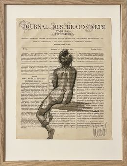Gemälde, Nu Série Journal des Beaux arts, Marie Renaud