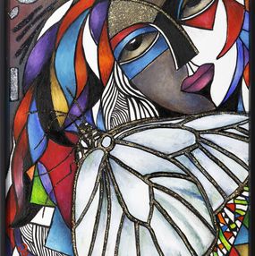 Peinture, Isia - Territoires habités, relation homme animal, Isaure