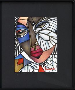 Gemälde, Kohana - Territoires habités, relation homme animal, Isaure