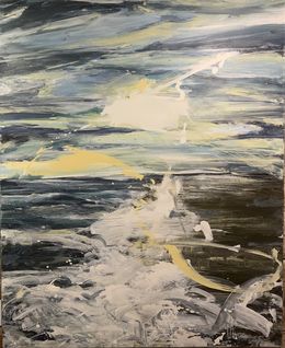 Painting, Pasage Mar 2, Victoria Marquez