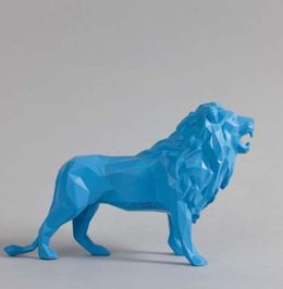 Design, Lion Matt Blue Edition, Richard Orlinski