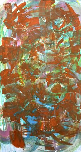 Painting, Tangerine Embrace, Menkiv Anatoliy