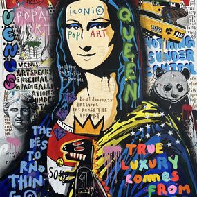 Pittura, Pop Art Helmet Mona Luxury, Jisbar