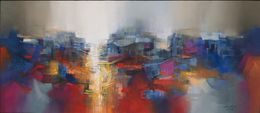 Peinture, Urban panoramic I, Ramiro Baptista