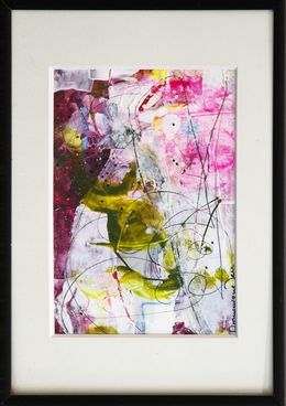 Peinture, Watching you - Mouvement et couleur, Dominique Jeu