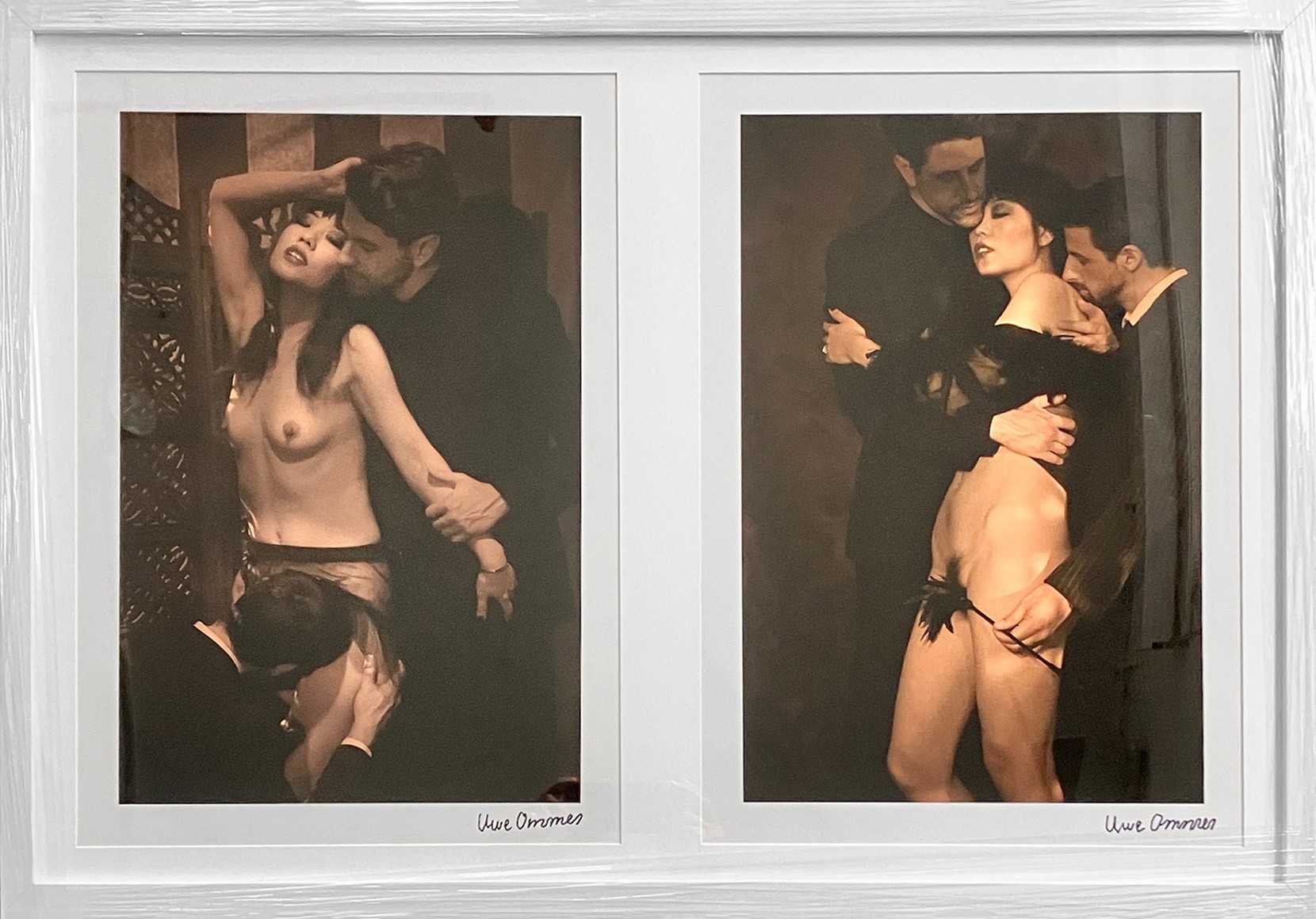 Uwe Ommer, Set of 2 Aventure d'une libertine Photographs. From The Secret Album Series Uwe Ommer, Set of 2 Aventure d'une libertine Photographs. From The Secret Album Series