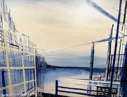 Painting, Bay City, Frank De Blok