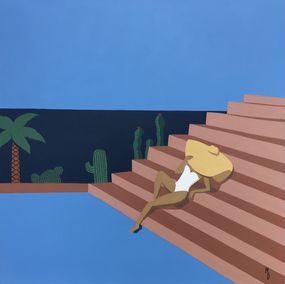 Gemälde, Sous le soleil, Marie Deforche