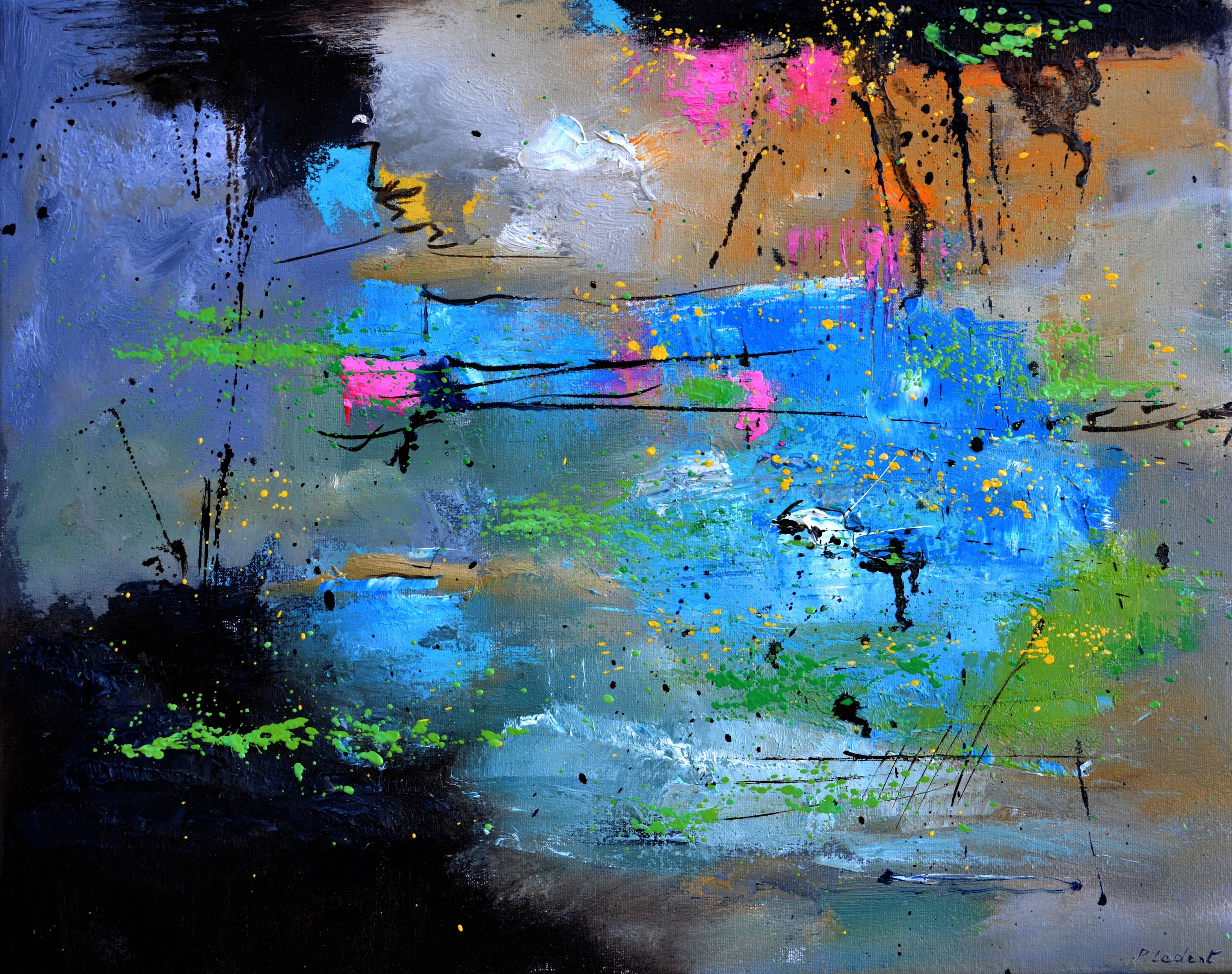 Pol Ledent, The pink canoe Pol Ledent, The pink canoe