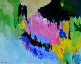 Painting, Pink is a state of mind, Pol Ledent