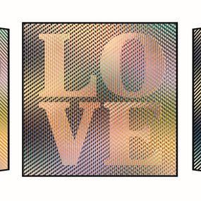 Painting, Crossed Love, Patrick Rubinstein