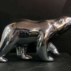 Sculpture, Ours polaire, Erick Birckel
