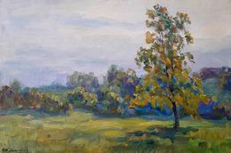 Painting, Lonely tree, Kovalenko Ivan