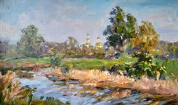 Peinture, A stream outside the city, Kovalenko Ivan