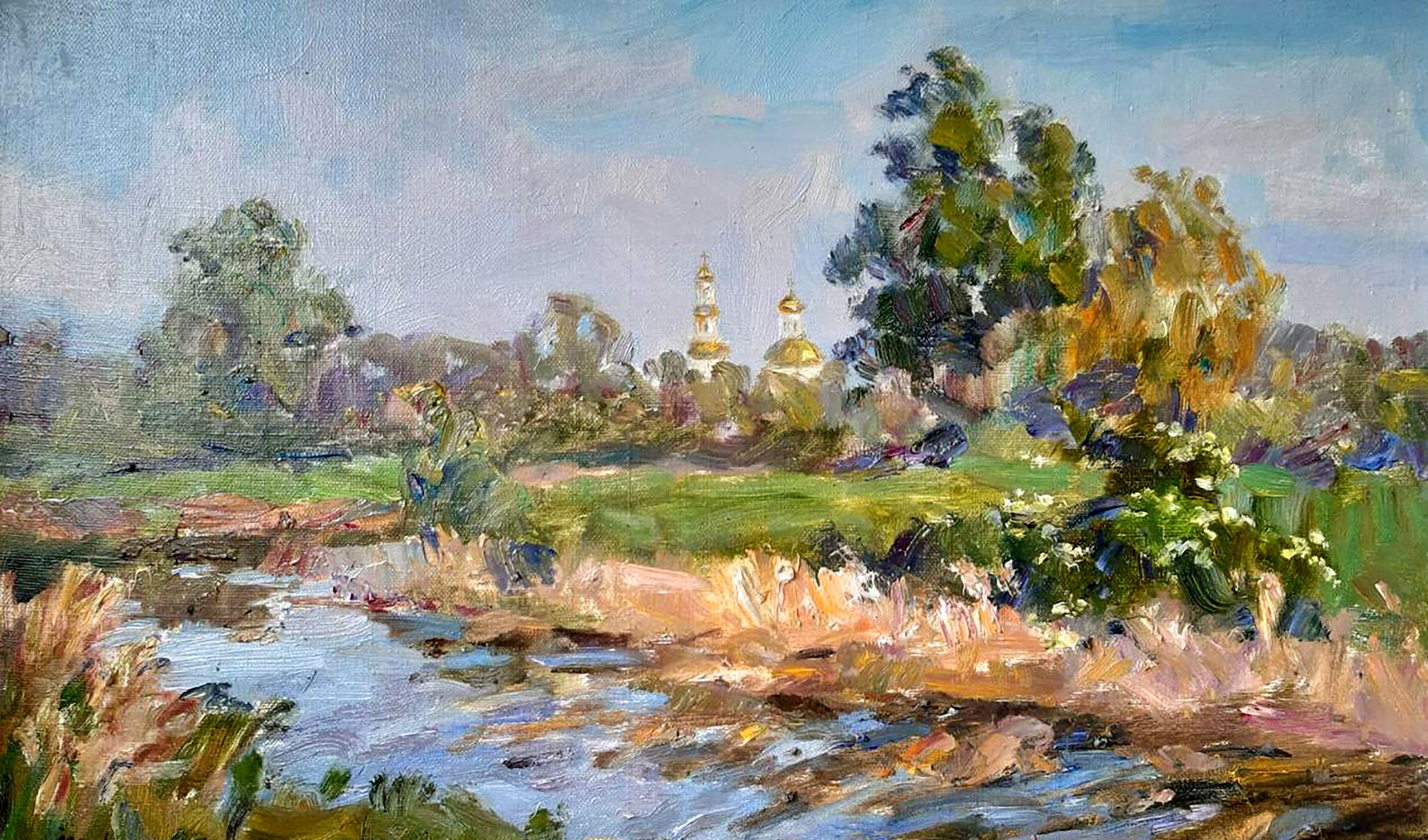 Kovalenko Ivan, A stream outside the city Kovalenko Ivan, A stream outside the city