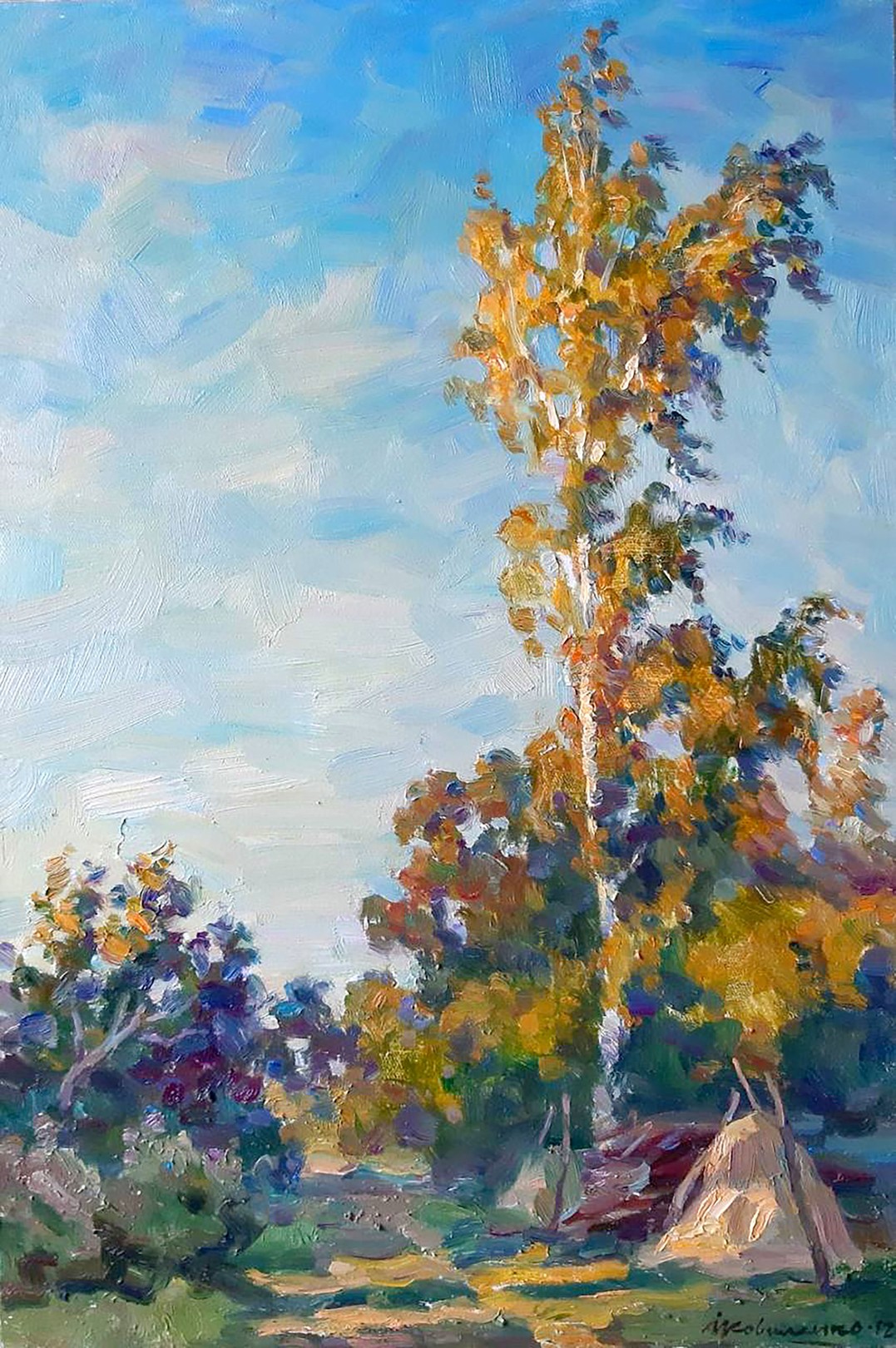 Kovalenko Ivan, Halt in the forest Kovalenko Ivan, Halt in the forest