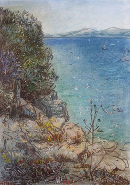 Fine Art Drawings, Porto Pollo_14, Galya Popova