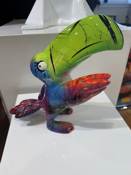 Sculpture, Tropical Toucan, Xavier Wttrwulghe