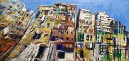 Painting, Rushing through Beyrouth, Frank De Blok