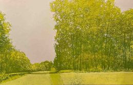 Gemälde, Arbres jaunes, Benoît Trimborn