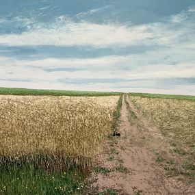 Gemälde, Cirrus, Benoît Trimborn
