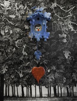 Gemälde, Birds, Christian Silvain