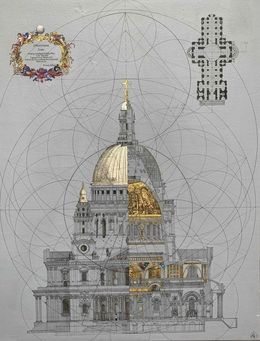 Gemälde, Geometria Cattedrale, Marco Araldi